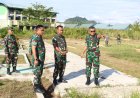 Kasdam XXIII/Palaka Wira Tinjau Pembangunan dan Marshalling Area Yonif 874/Vovasanggayu di Pasangkayu
